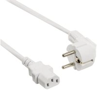 Nedis Netzkabel Euro Anschlusskabel - 10m Kaltger&auml;tekabel f&uuml;r PC Monitor TV
