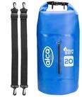 alca Packsack wasserdichter Packsack 20L Roll-Top Verschluss Tragegurt inkl. Tasche