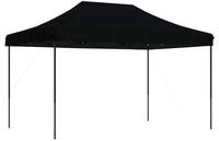 vidaXL Partyzelt Partyzelt Faltbar Pop-Up Schwarz 440x292x315 cm