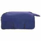vidaXL Tierdecke Pferdedecke Dunkelgr&uuml;n und Schwarz 155 cm Polyester