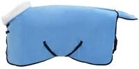 vidaXL Tierdecke Pferdedecke Volles Aqua 85 cm Polarfleece