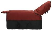 vidaXL Tierdecke Pferdedecke Dunkelgr&uuml;n und Schwarz 85 cm Polyester