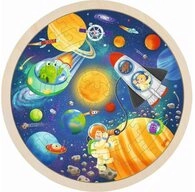 Gollnest & Kiesel Puzzle Einlegepuzzle Weltall, 57 Puzzleteile