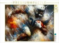 CALVENDO Puzzle CALVENDO Puzzle Football, 1000 Teile Lege-Gr&ouml;&szlig;e 64x48cm Foto-Puzzle
