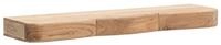 Wohnling Wandregal WL7.388 Schweberegal Akazie Massivholz 100cm Wandboard mit