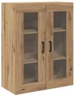 vidaXL H&auml;ngeschrank Wandschrank Artisan-Eiche 69,5 x 34 x 90 cm Holzwerkstoff (1-St)