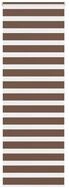 Rollo Doppelrollo Braun 80x200 cm Stoffbreite 75,9 cm Polyester, vidaXL