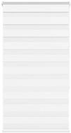 Rollo Doppelrollo Wei&szlig; 75x150 cm Stoffbreite 70,9 cm Polyester, vidaXL