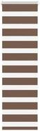 Rollo Doppelrollo Braun 45x150 cm Stoffbreite 40,9 cm Polyester, vidaXL