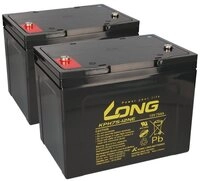 Kung Long Akku-Satz 24V 75Ah passend f&uuml;r Magic Mobility E-Rollstuhl