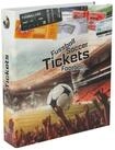 Safe-Album Pr&auml;sentationsordner Ticket Album f&uuml;r Fu&szlig;ball-Tickets mit 20