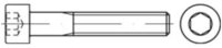 Contorion Schraube ISO 4762 Zylinderschrauben 8.8 M 10 x 40 S 100 Stk