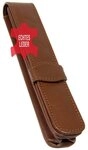 Online Pen Schreibger&auml;teetui Lederetui, (hochwertiges F&uuml;ller-Etui),