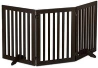 relaxdays Universalschutzgitter Braunes Absperrgitter 70 cm, 3 Panel