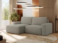MKS M&Ouml;BEL Ecksofa BELLUNO, L-f&ouml;rmige Ecke, Armlehnen, Wellenfedern, L-form Ecksofa