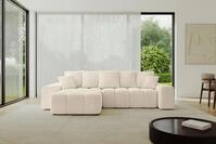 ALTDECOR Ecksofa ENIL-L, Couch mit Schlaffunktion, Wohnzimmer - Wohnlandschaft,