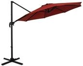 COSTWAY Sonnenschirm, LxB: 294x294 cm, 360&deg; drehbar & 5-Fach verstellbarer