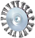 KS Tools Rundb&uuml;rste KS Tools Rostfreie Kegelform-Stahldrahtrundb&uuml;rste, 0,5mm, &Oslash;