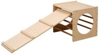 HOME DELUXE Kletterwand Kletterw&uuml;rfel mit Rutsche FINN, Kletterampe, Kletterdreieck,
