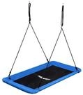 relaxdays Nestschaukel-Sitz Nestschaukel eckig 150 kg, blau