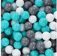 vidaXL Spielball B&auml;lle f&uuml;r B&auml;llebad 500 Stk. Mehrfarbig (500-St)