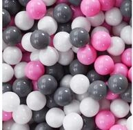 vidaXL Spielball B&auml;lle f&uuml;r B&auml;llebad 500 Stk. Mehrfarbig (500-St)