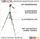 TronicXL Handy-Halterung Tripod Smartphone Stativ f&uuml;r Apple iPhone 16 15 14 13 12