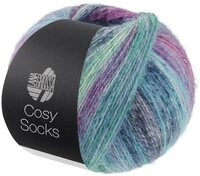 LANA GROSSA Meilenweit 100 g COSY SOCKS DREAM H&auml;kelwolle, 400 m (Flauschige