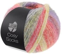 LANA GROSSA Meilenweit 100 g COSY SOCKS DREAM H&auml;kelwolle, 400 m (Flauschige
