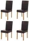 PROREGAL&reg; Esszimmerstuhl K&uuml;chenstuhl klassisch und zeitlos Ma&szlig;e, Material, Farbe