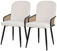 ML-DESIGN Polsterstuhl Esszimmerst&uuml;hle mit Armlehne & R&uuml;ckenlehne Ergonomische
