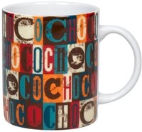 K&ouml;nitz Becher Choco Squares, 300 ml, Porzellan