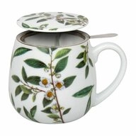 K&ouml;nitz Becher My Favourite Tea Gr&uuml;ner Tee, Porzellan, mit Sieb und Deckel