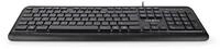 Nedis KBMU200BKFR Tastatur (USB-A, Multimedia, AZERTY, FR-Layout, numerische