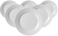 Ritzenhoff & Breker Fr&uuml;hst&uuml;cksteller Bianco Dessertteller &oslash; 19 cm 6er Set, (6 St)