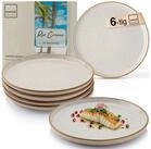 S&Auml;NGER Teller Rio, (6 St), Rio Creme, 6x Speiseteller, Steingut, Handmade, VALUE