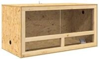 vidaXL Terrarium Terrarium Braun 100 x 50 x 50 cm OSB