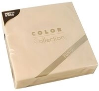PAPSTAR Papierserviette 540 x 2-lagig PUNTO 1/4-Falz 38 cm x 38 cm champagner
