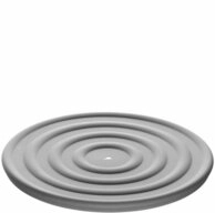 LEONARDO Frischhaltedeckel CUCINA Grau &Oslash; 28 cm
