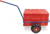 BRB-Lagertechnik Transportwagen Handwagen mit herausnehmbarem Kunststoffkasten