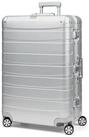 Redolz Hartschalen-Trolley Pro Aluminium, 4 Rollen, Aluminium