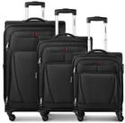Wenger Trolleyset Beaumont, 4 Rollen, (3-teilig, 3 tlg), Polyester