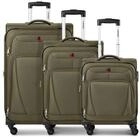 Wenger Trolleyset Beaumont, 4 Rollen, (3-teilig, 3 tlg), Polyester