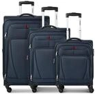 Wenger Trolleyset Beaumont, 4 Rollen, (3-teilig, 3 tlg), Polyester