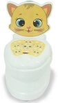 Jamara Toilettentrainer Meine kleine Toilette, Katze, mit Sp&uuml;lsound und