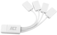 Acti Der ACT AC6210 Flexible 4-Port USB-Hub ist die ideale L&ouml;sung, um Ihren