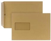 Versandtasche Versandtasche 05440336 C5 haftklebend mit Fenster braun 500 St&uuml;ck