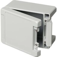 Bopla Montagedose Bocube Aluminiumgeh&auml;use 00123235, (Integriertes Scharnier)
