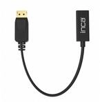 INCA IDTH-05 Konverterkabel, DisplayPort-Stecker, HDMI-Buchse, 4K