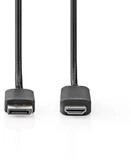 Nedis CCGP37104BK20 Audio- & Video-Kabel, Displayport-Kabel, Displayport-Kabel,
